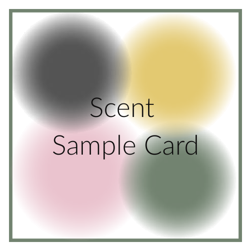 SCENT SAMPLE CARD