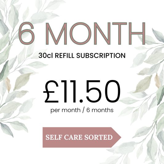 30cl CANDLE REFILL - 6 Monthly Subscription